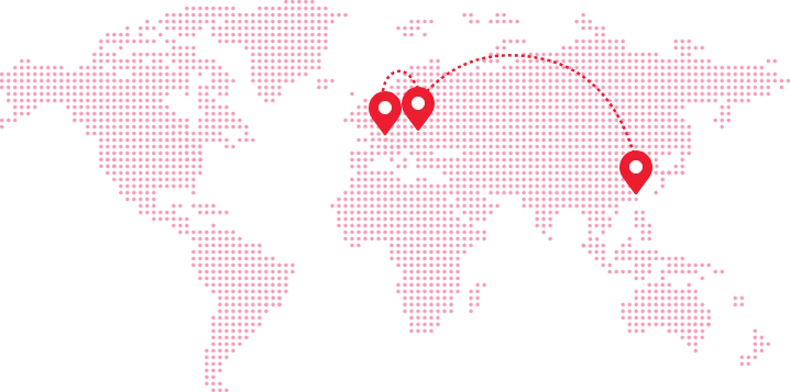 全球布局地图